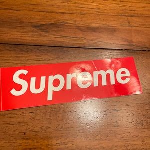 Supreme sticker